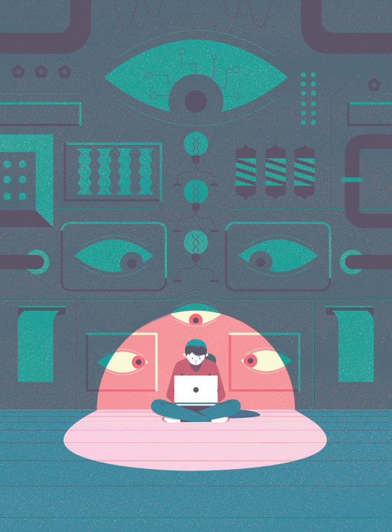 Illustrations by Michał Bednarski on synergyart