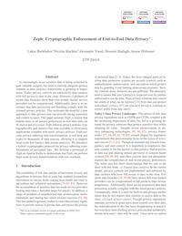 Thumbnail of Zeph: Cryptographic Enforcement of End-to-End Data Privacy.