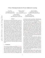 Thumbnail of UTrace: Poisoning Forensics for Private Collaborative Learning